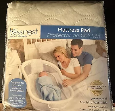 Halo Bassinest Swivel Sleeper Waterproof Mattress Pad • $15