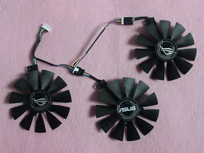 87mm ASUS STRIX GTX 1080 1070 1060 980 Ti R9 390 Triple Fan 6Pin T129215SU R209b • £14.40