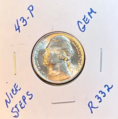 1943-P Jefferson Nickel GEM * Step Up To Quality * R332 • $11.95