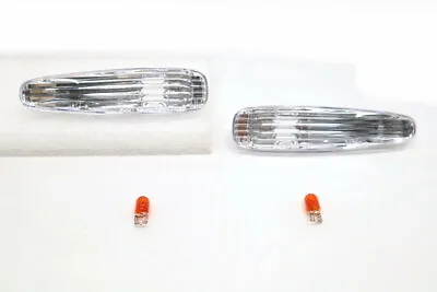 $35.04 • Buy NEW Clear Front Bumper Side Marker Light For-1995~98~99 NISSAN SILVIA S14 200SX