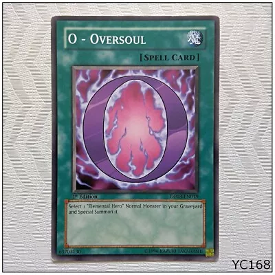 O - Oversoul - DP03-EN019 - Common 1st Edition Yugioh (YC168) • £1.55