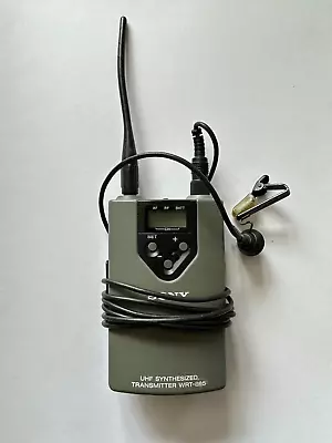 £47.87 • Buy Sony WRT-805A Wireless UHF Synthesized Transmitter W/ Microphone