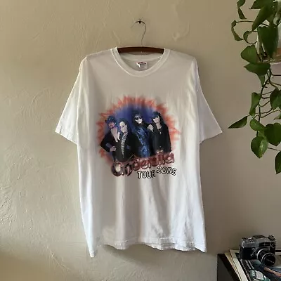 Cinderella Vintage 2005 Concert Promo Band Tour T Shirt Size X-Large • $47.99