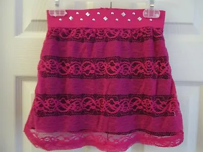 Monster High Skirt Metallic  Sequins Lace NEW • $3.99