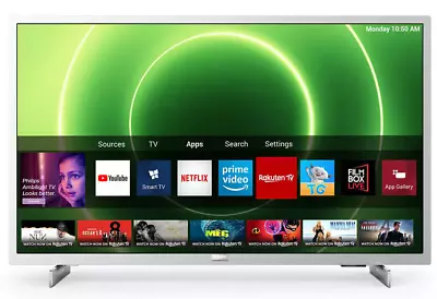 Philips 32pfs6855 32  Full Hd Smart Led Tv Netflix Prime Video Youtube - Silver • £199