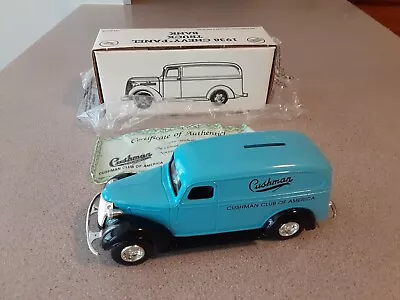 Ertl 1938 Chevy Panel Truck Van 1993 Cushman Club Promo Diecast Bank Lincoln NE • $13.50