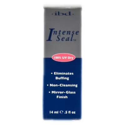 IBD Intense Seal LED/UV 0.5fl.oz No Cleanse Top Coat Gel Builder • $10.89