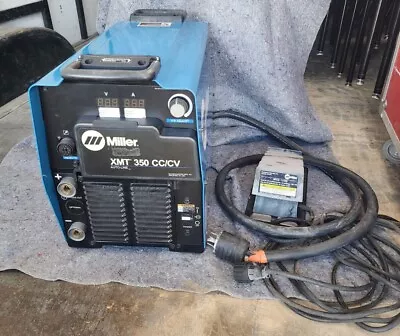 Miller XMT 350 CC/CV AUTO-LINE  Welder Multiprocess /WITH PEDAL  • $3980