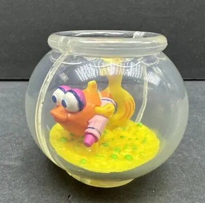 RARE Vintage Sesame Street Elmos World Dorothy The Goldfish Fish PVC Toy Figure • $29.99