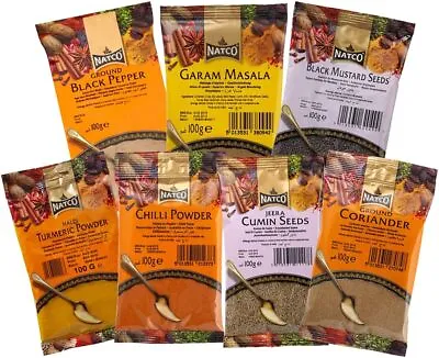 NATCO Spices - Authentic Indian Flavors For Exquisite Cooking (Variety Pack Avai • £2.99