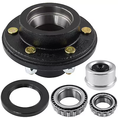 Trailer Hub Convert Mobile Home With Bearings 6 On 5.5  For 5200 Lbs • $50.67