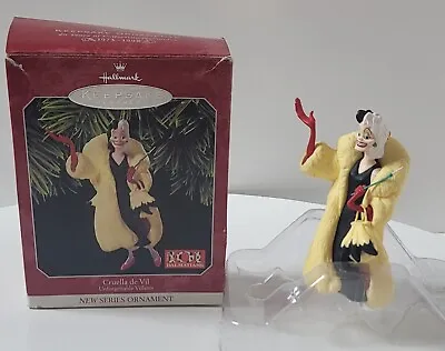 Hallmark Keepsake Ornament 1998 Cruella De Vil Unforgettable Villains Series • $9.99