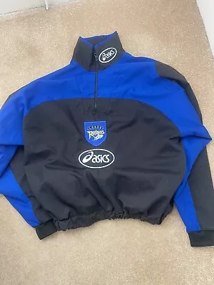 £12.99 • Buy Vintage Leeds Rhinos Training Top ASICS Made In Uk Large 