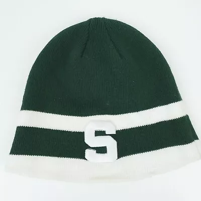 Michigan State Signatures MSU Hat Beanie Winter Hat Embroidered Green • $12