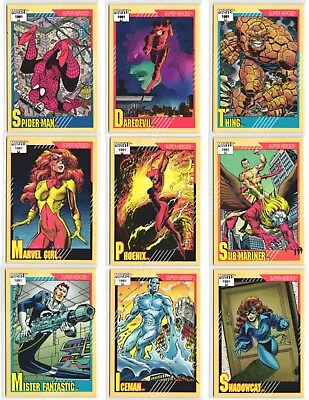 1991 Impel Marvel Universe Series II Singles - Complete Your Set! - #1-#161 • $2