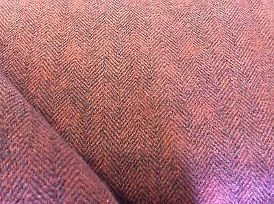 Maywood Studio #f1841-r2-woolies Flannel-burgundy Herringbone-by The Yard • $13.95