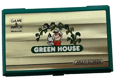Nintendo Game & Watch Multi Screen GREEN HOUSE GH-54 Handheld Game • $179