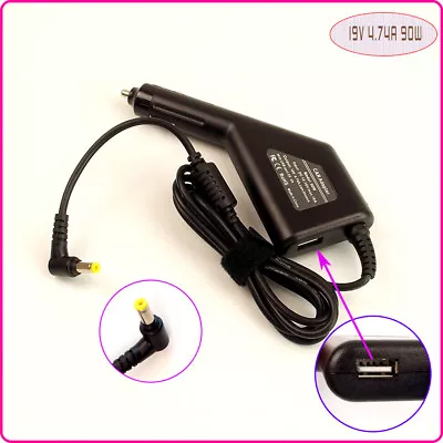 Notebook DC Adapter Car Charger For Acer Aspire E5-575-72I3 E5-575G-39AX E1-771G • $39.51