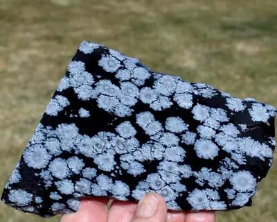 SNOWFLAKE OBSIDIAN SLAB 150 Gram Rough/agate/jasper/onyx/slab/cab/gem • $4.99