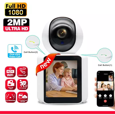 2IN1 Baby Monitor With Camera 360° Pan And Tilt Video Call Baby 2.7  Monitor UK • £27.99