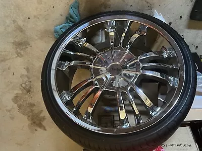 20 Inch Rims And Tires Ford Mustang Gt 4 Lug  • $600