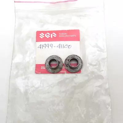 Vintage Suzuki RM 250 370 OEM Frame Body Plate Bushings 41999-41100 Set Of 2 • $19.99