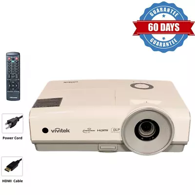 3600 ANSI Lumens DLP Bright Projector HD HDMI 1080p For Bar Restaurant W/bundle • $149.16