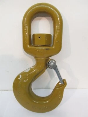 $550 • Buy Crosby 1048868, L-322AN, 11 Ton WLL, Alloy Swivel Hook - W/Latch