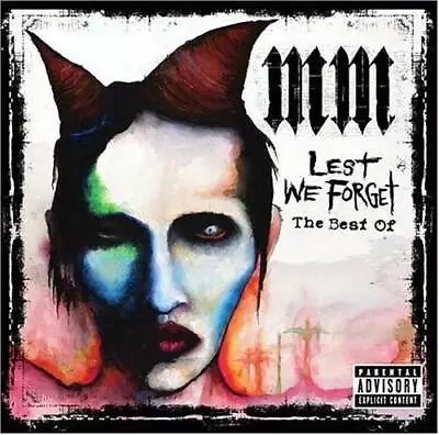 Lest We Forget: The Best Of Marilyn Manson - Audio CD - VERY GOOD • $6.78