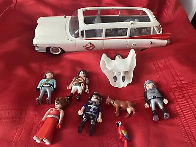 £8.99 • Buy Ghostbuster Ecto 1 Playmobil Car With Other Figures