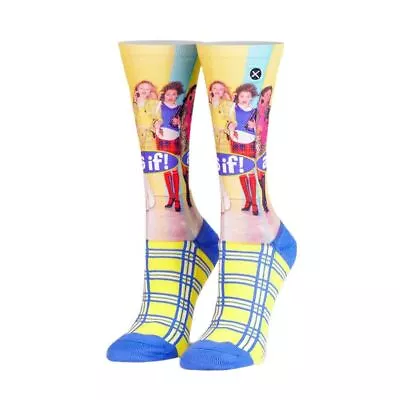 Women's Clueless As If Premium Sublimated 360 Crew Socks - One Size Adults Film • £8.95