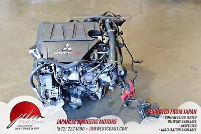 JDM 4B11 2008-2015 Mitsubishi Lancer EVO X RALLIART Turbo Engine Mivec DOHC • $5150
