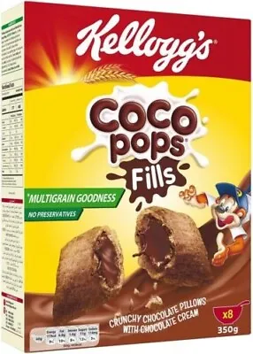 Kellogg's Coco Pops Fills 350g Free Shipping World Wide • $54.99