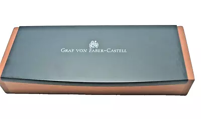 Graf Von Faber-Castell Wooden Box Brown / Black   EMPTY BOX ONLY   • $38.95