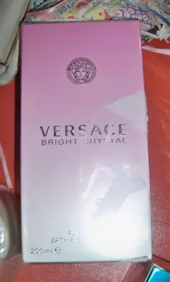 NEW Bright Crystal By Versace Shower Gel 6.7 Oz SEALED • $45