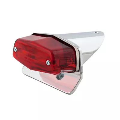 Lucas Style CHROME Small Rear Tail Light Suit Vintage Cafe Racer Chopper Bobber  • $86.95