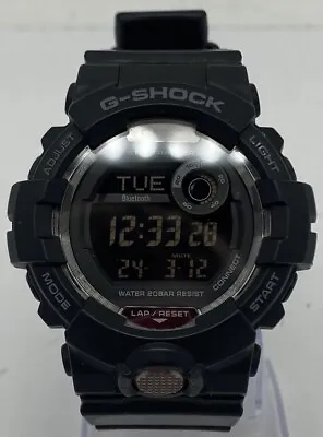 Casio G-Shock GBD-800 Bluetooth Digital Quartz 48mm Men's Watch All Black • £49.95