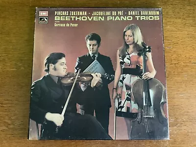 Beethoven Piano Trios. Jacqueline Du Pre’ Zukerman Barenboim. Five X LP’s. • £40