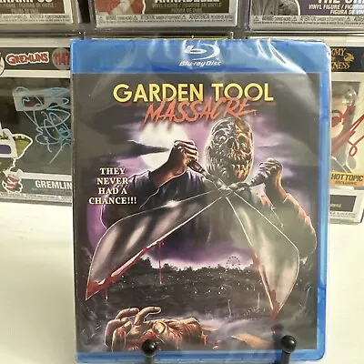 GARDEN TOOL MASSACRE BLU-RAY LIMITED EDITION OOP SRS CINEMA  Shot On Video • $26.99