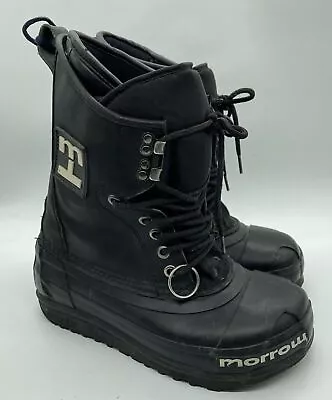 Vintage Morrow Snowboard Boots Womens 8 Inflex Plus Bevel Pressure Relief • $33.98