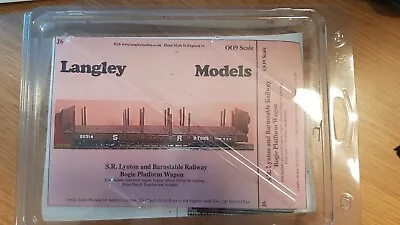 Lynton Barnstaple Bogie Platform Wagon 009 Train J6 OO Scale Kit • £14.99