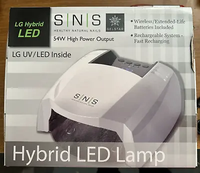 OPEN BOX Wireless Rechargeable SNS UV LG Hybrid LED Gel Light Lamp 54W Dryer 18G • $215