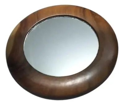 Moroccan Thuya Wood  Small Hand Mirror Decoration • $15.89