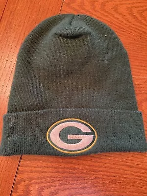 Vintage Green Bay Packers Logo Athletic Winter Hat Green NFL • $20