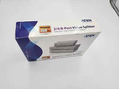 Aten VS92A VGA Switchbox 2 Port Video Splitter BRAND NEW IN BOX  SAME DAY SHIP! • $26