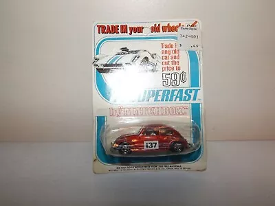 Matchbox Trans. S/f No. 15-a Volkswagen 1500 Red Body Mi 'trade In' Blister • $39.95