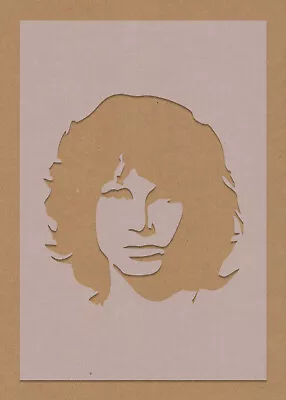 Jim Morrison Stencil Celebrity Movie Rock Star • £2.99