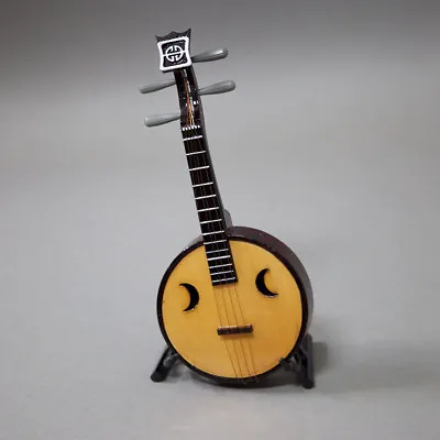 Beautiful Mini Ruan Miniature Folk Asian Musical Instrument 7 Inches Great Gift • $25.99