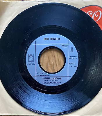 £1.99 • Buy 1978 John Travolta 7” - Greased Lightning - Midsong International - Posp 14