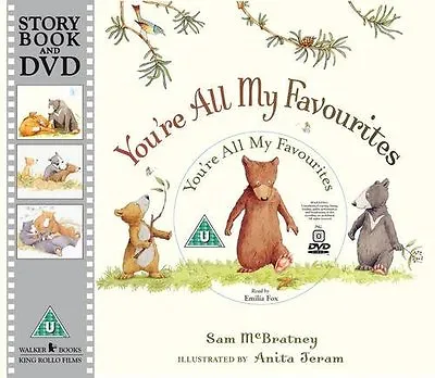 You're All My Favourites By Sam McBratney (Book And Dvd)  NEW  • £6.99